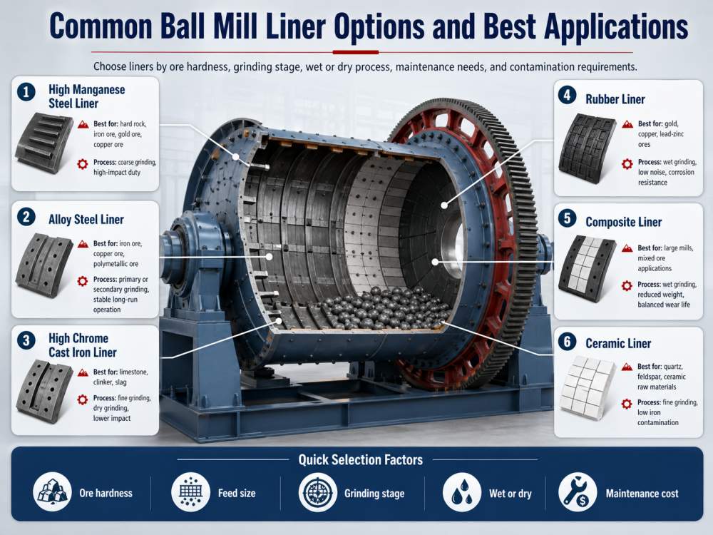 ball mill liner