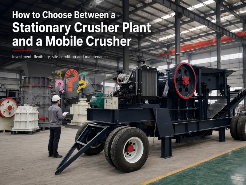 How to Choose Between a Stationary Crusher Plant and a Mobile Crusher