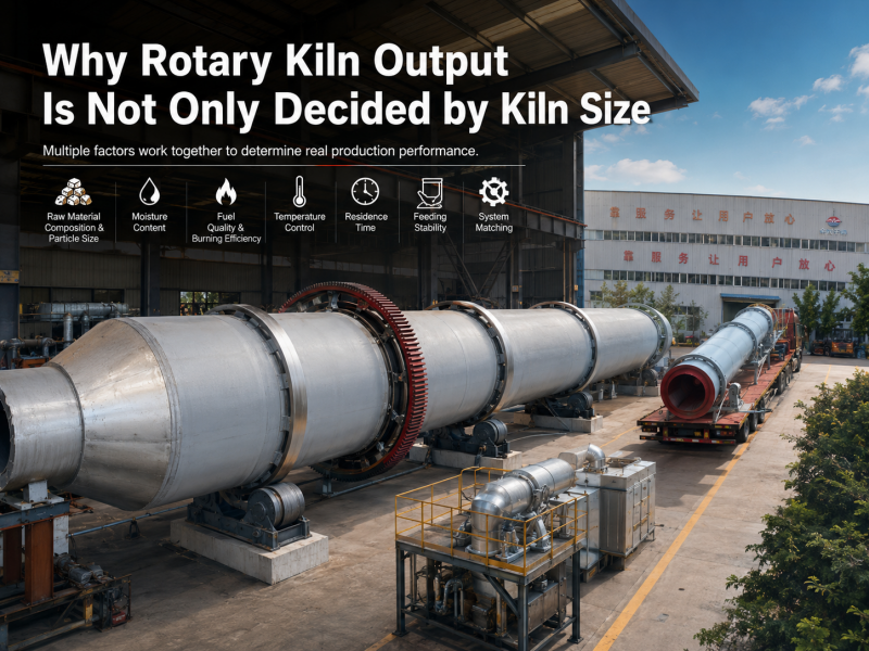 Why Rotary Kiln Output Is Not Only Decided by Kiln Size