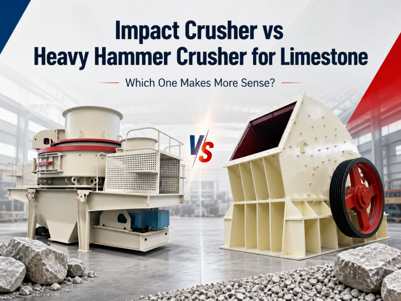 Impact Crusher vs Heavy Hammer Crusher for Limestone: Which One Makes More Sense?