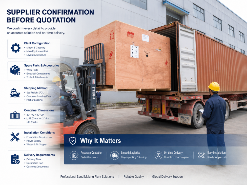 sand making plant quotation sand making plant quotation
