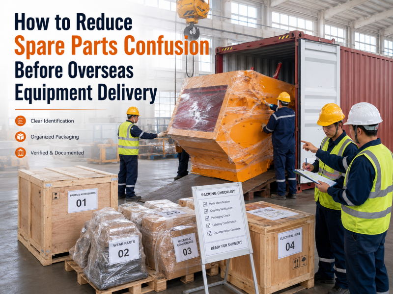 How to Reduce Spare Parts Confusion Before Overseas Equipment Delivery