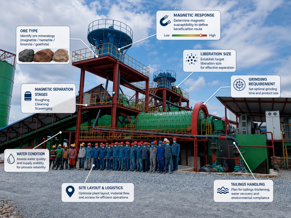iron ore processing plant