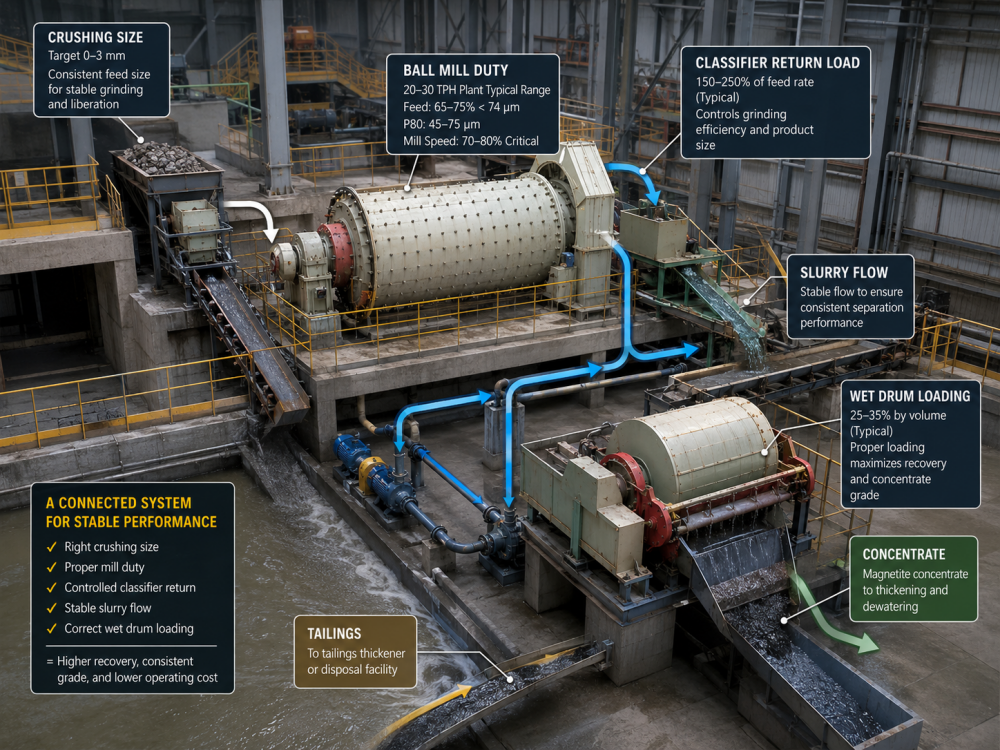 small iron ore processing plant