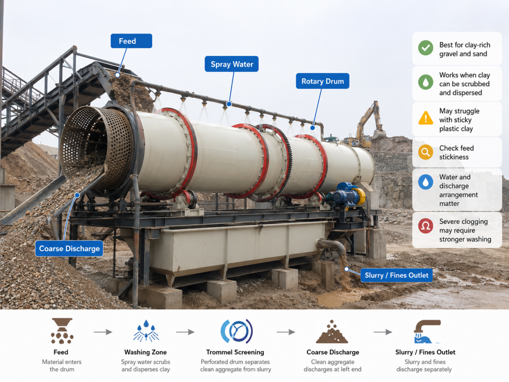 ore washing machine