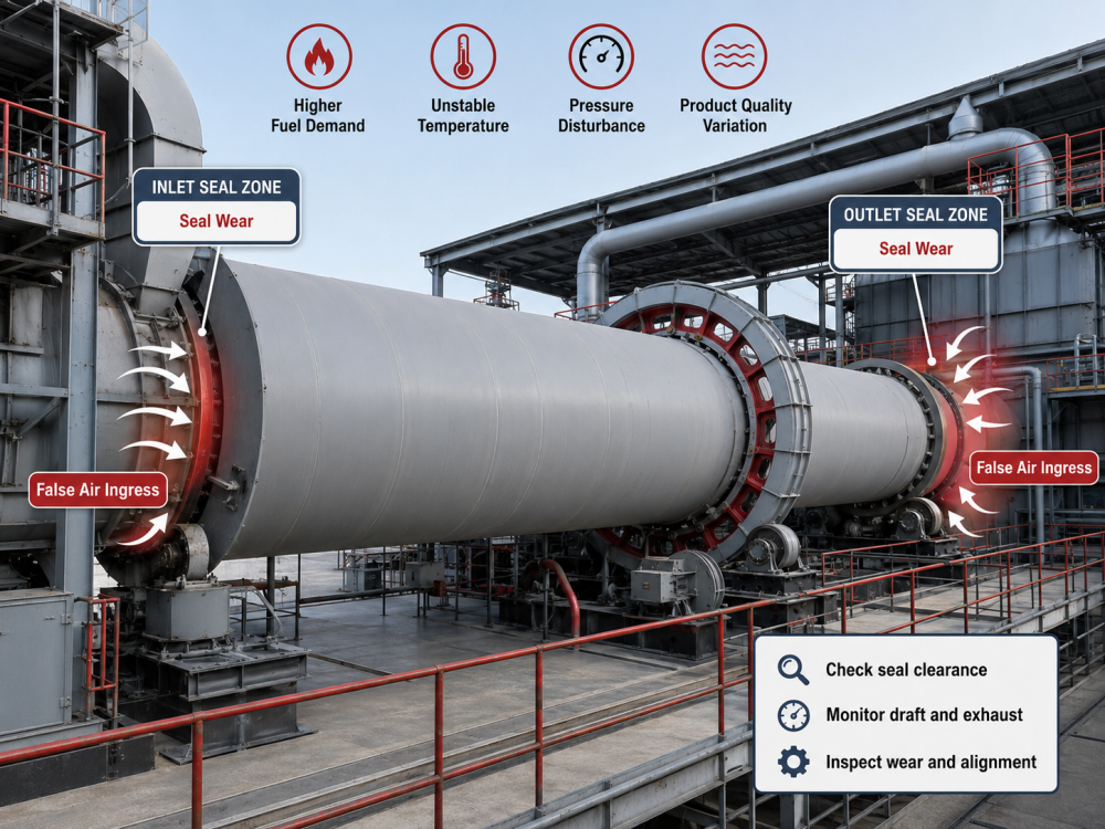 rotary kiln sealing rotary kiln sealing