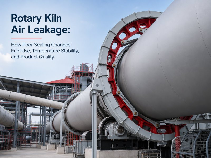 Rotary Kiln Air Leakage: How Poor Sealing Changes Fuel Use, Temperature Stability, and Product Quality