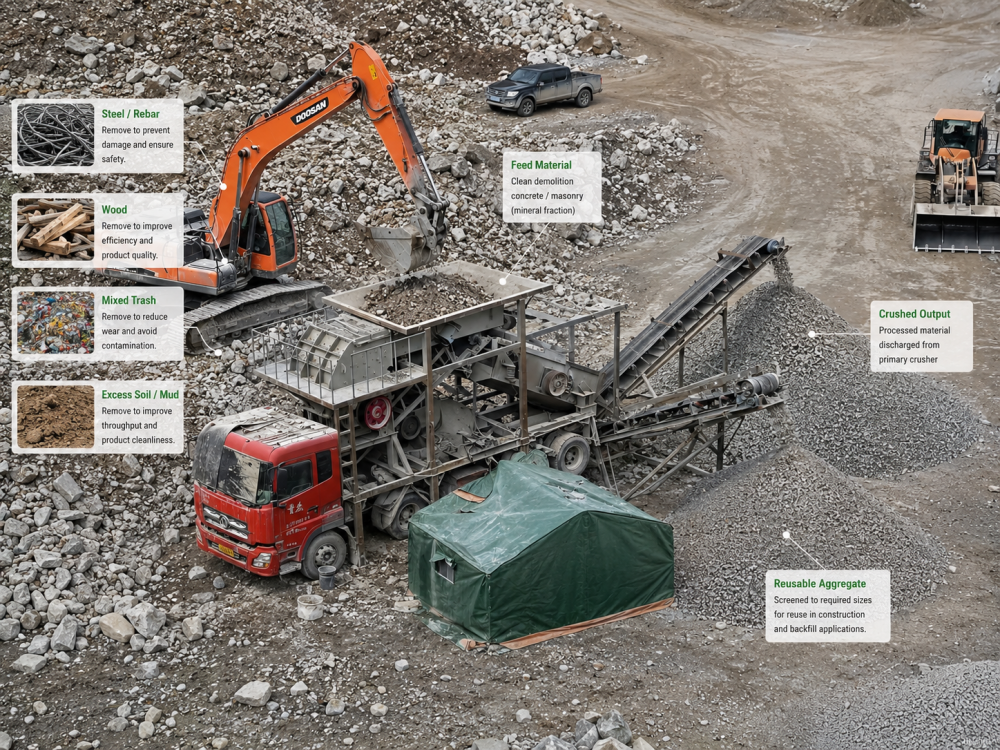 construction waste recycling construction waste recycling