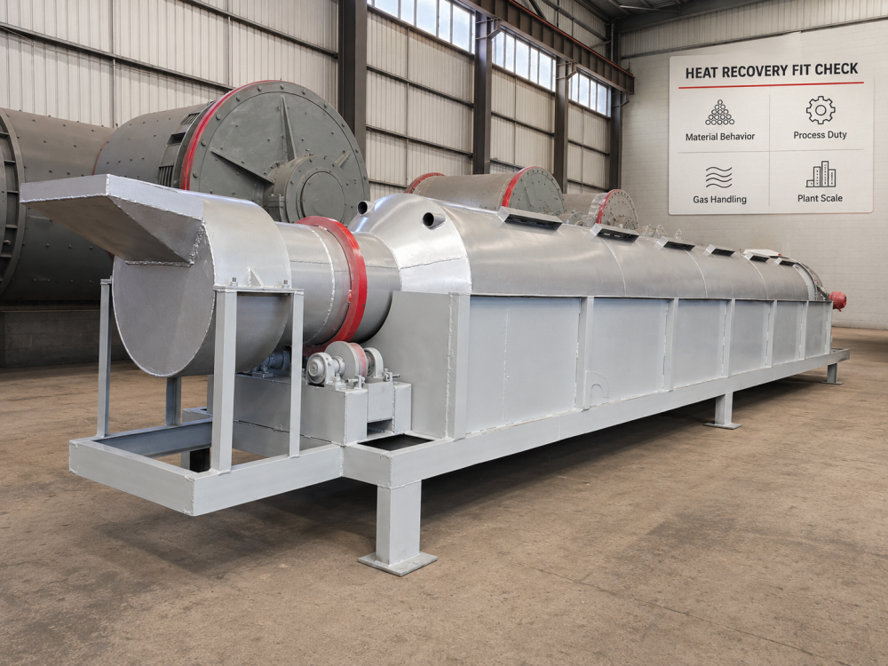 rotary kiln heat recovery